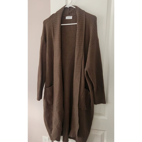 NWOT - Sage the Label x Anthropologie Long Cardigan Sweater-Duster Coat - Small - Picture 3 of 9
